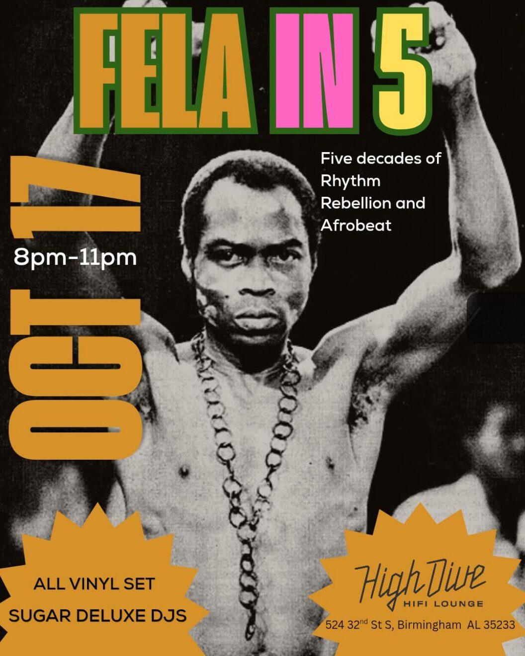 FELA IN 5: Sugar Deluxe DJs Celebrate Fela Kuti
