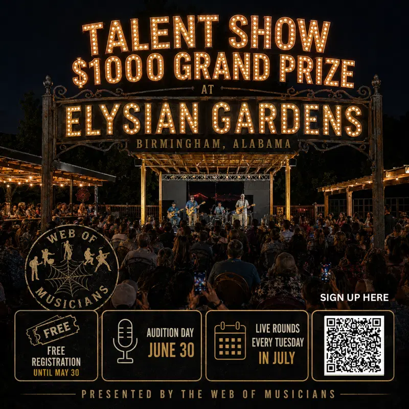 WEB OF MUSICIANS – TALENT SEARCH & CONTEST @ ELYSIAN GARDENS