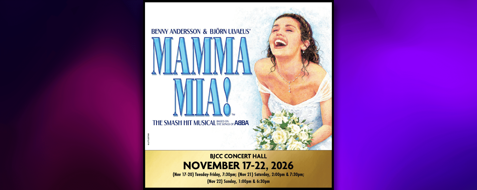 MAMMA MIA! presented by Broadway in Birmingham
