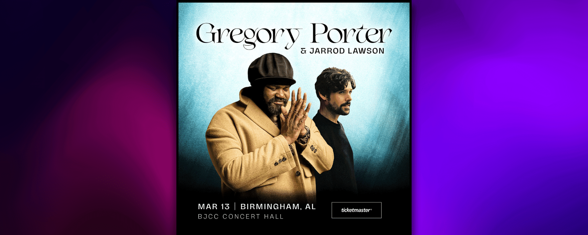 Gregory Porter & Jarrod Lawson